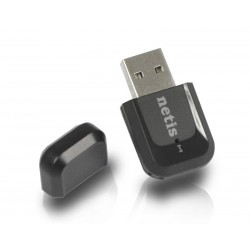 NETIS WF2123 USB Adapter / 802.11b/g/n / 300Mb / 2.4GHz / USB2.0 / černý
