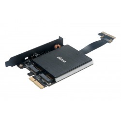 AKASA Duální RGB adaptér M.2 SSD do PCIe x4 / AK-PCCM2P-04 / podporovaná velikost SSD 2230, 2242, 2260 a 2280