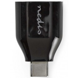 NEDIS adaptér USB 3.0/ USB 3.0 (C) zástrčka - USB-A zásuvka/ černý