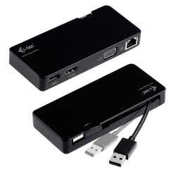 I-tec dokovací stanice ADVANCE/ Full HD+ 2048x1152/ USB 3.0/ HDMI/ D-SUB (VGA)/ LAN