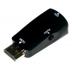 XtendLan Adaptér HDMI (M) na  VGA (F), do 1080p
