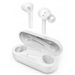 HAMA headset Style/ bezdrátová sluchátka + mikrofon/ špuntová/ Bluetooth/ přenos 10 m/ 16 Ohm/ bílá