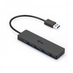 I-tec USB HUB ADVANCE/ 4 porty/ USB 3.0/ pasivní/ slim/ černý