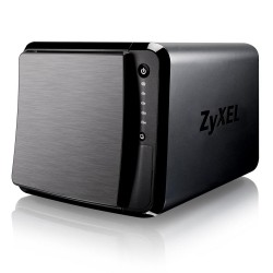 ZyXEL NAS542 4-bay NAS / 1,2GHz CPU / 1GB DDR3 / 4x 2,5 i 3,5" HDD / hot-swap / 2x Gbit LAN / 3x USB3.0 / SD card /