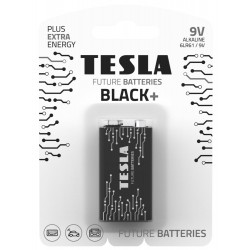TESLA BLACK+ alkalická baterie 9V (6LR61, blister) 1 ks