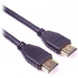 PremiumCord HDMI 2.1 High Speed + Ethernet kabel/ 8K@60Hz / zlacené konektory/ 1m/ černý