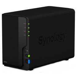 Synology DS218   2x SATA 3,5", 2GB DDR4, 2x USB 3.0, 1x Gb LAN
