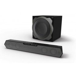 HAMA uRage gamingový sound systém SoundZbar Unleashed/ 2.1/ 100W/ BlueTooth/ 3,5 mm jack/ černý