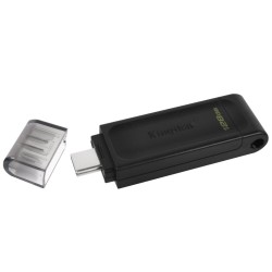 KINGSTON DataTraveler 70 128GB / USB 3.0 Type C / černá