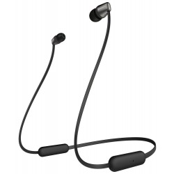 SONY headset do uší WI-C310/ sluchátka bezdrátová + mikrofon/ USB-C/ Bluetooth/ černý