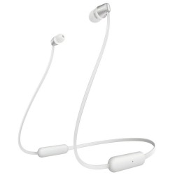 SONY headset do uší WI-C310/ sluchátka bezdrátová + mikrofon/ USB-C/ Bluetooth/ bílý