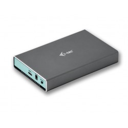 I-tec externí box pro HDD MySafe/ 2x M.2 SATA/ USB 3.0/ USB 3.1 Type C Gen 2/ přenos dat až 10 Gbps/ kovový