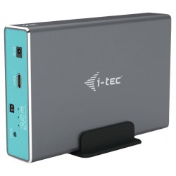 I-tec externí box pro HDD MYSAFE/ 2x 2,5" SATA/ USB 3.0/USB 3.1(C)/ šedý