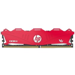 HP Gaming V6 16GB DDR4 2666 MHz / DIMM / CL18 / 1,35V / Heat Shield / Červená