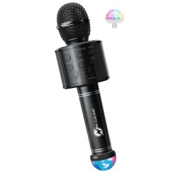N-GEAR Sing Mic S20L/ Bezdrátový BT mikrofon/ 5W/ Disco světlo