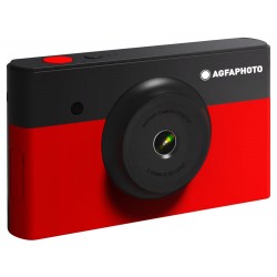 AGFA PHOTO Realipix Mini S/ 10 MPix/ 1,7" LCD/ 2v1 kamera a tiskárna/ Červená