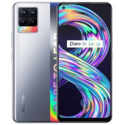 Realme 8 - Cyber Silver   6,4" AMOLED/ DualSIM/ 64GB/ 4GB RAM/ LTE/ Android 11