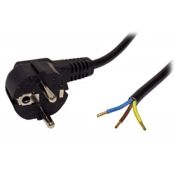 SUNNY napájecí kabel 230V, 3 žilový, 1,2m, pocínované konektory, CZ