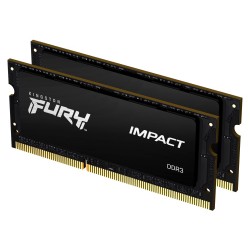 KINGSTON FURY Impact 16GB DDR3 1600MHz / CL9 / SO-DIMM / 1.35V / KIT 2x 8GB