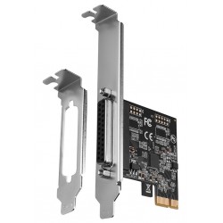 AXAGON PCIe řadič 1x paralelní port (LPT) / PCEA-P1N / LP bracket